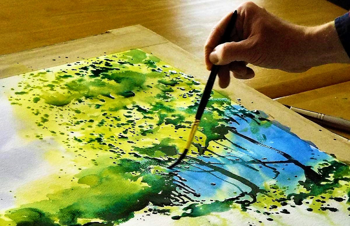 Watercolour Art Retreat with Andrew Jenkin