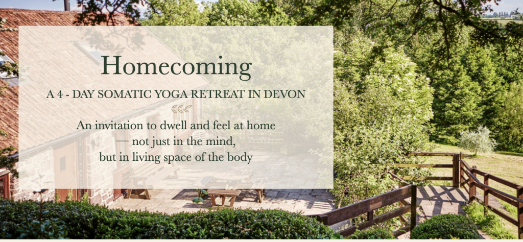 Homecoming – Yoga Retreat in Devon, UK