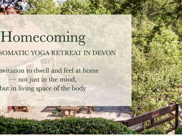 Homecoming – Yoga Retreat in Devon, UK