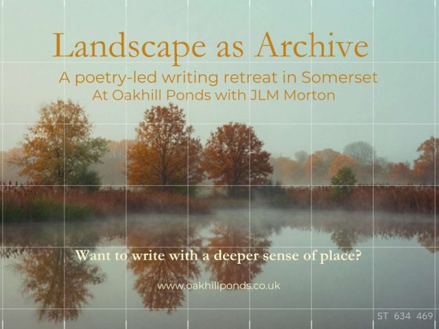 landscape as archive – poetry led writing retreat, a retreat listed on this site